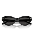Ralph Lauren cat eye sunglasses grey lenses spotty havana frame (British brand)