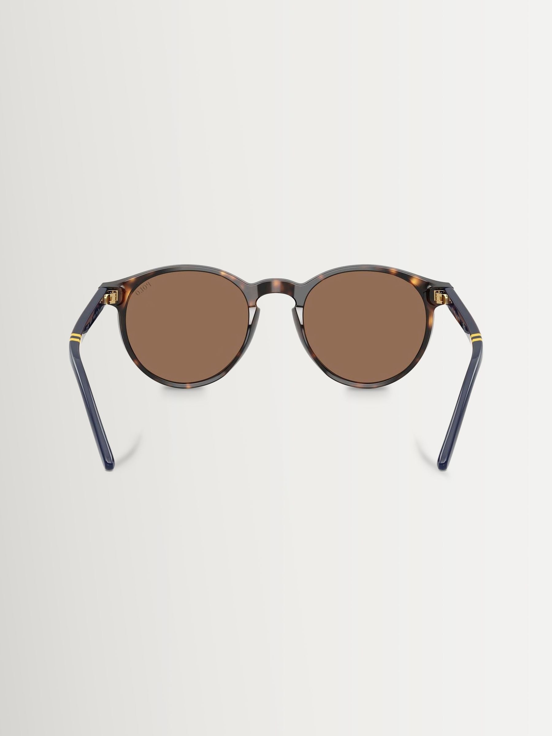 Polo Ralph Lauren round brown sunglasses acetate frames (British brand)