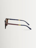 Polo Ralph Lauren round brown sunglasses acetate frames (British brand)