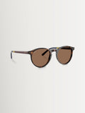 Polo Ralph Lauren round brown sunglasses acetate frames (British brand)
