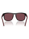 Ferrari Scuderia square sunglasses with red lenses, UK version