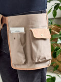 Dibor brown khaki gardening tool belt 62x28cm - British product
