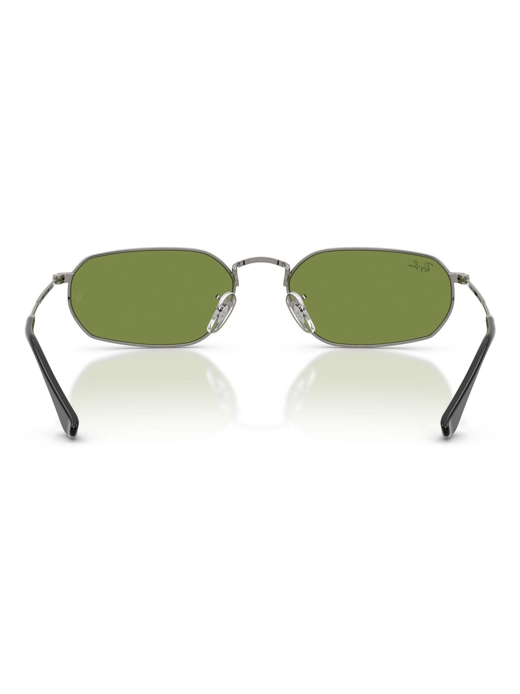 Ray-Ban RB3947 irregular metal frame sunglasses - British product