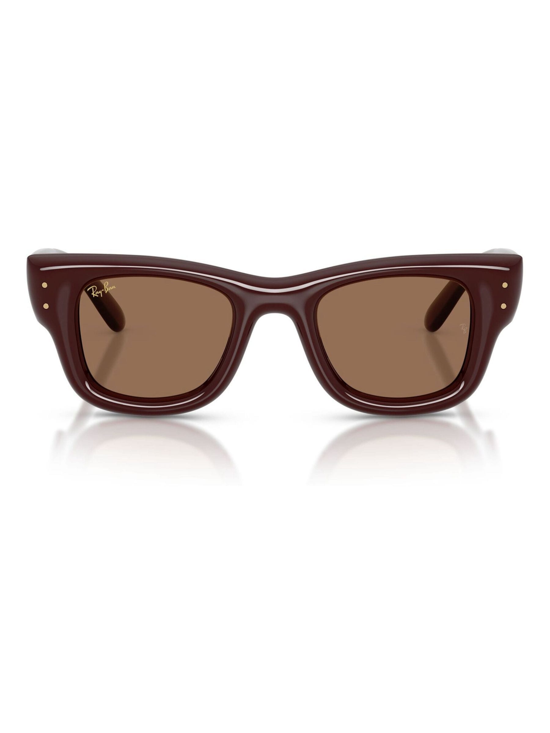 Ray-Ban brown Wayfarer Puffer sunglasses (British brand)