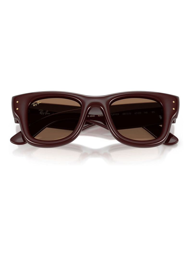 Ray-Ban brown Wayfarer Puffer sunglasses (British brand)