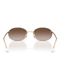 Ray-Ban silver oval sunglasses RB3767, imported from the UK