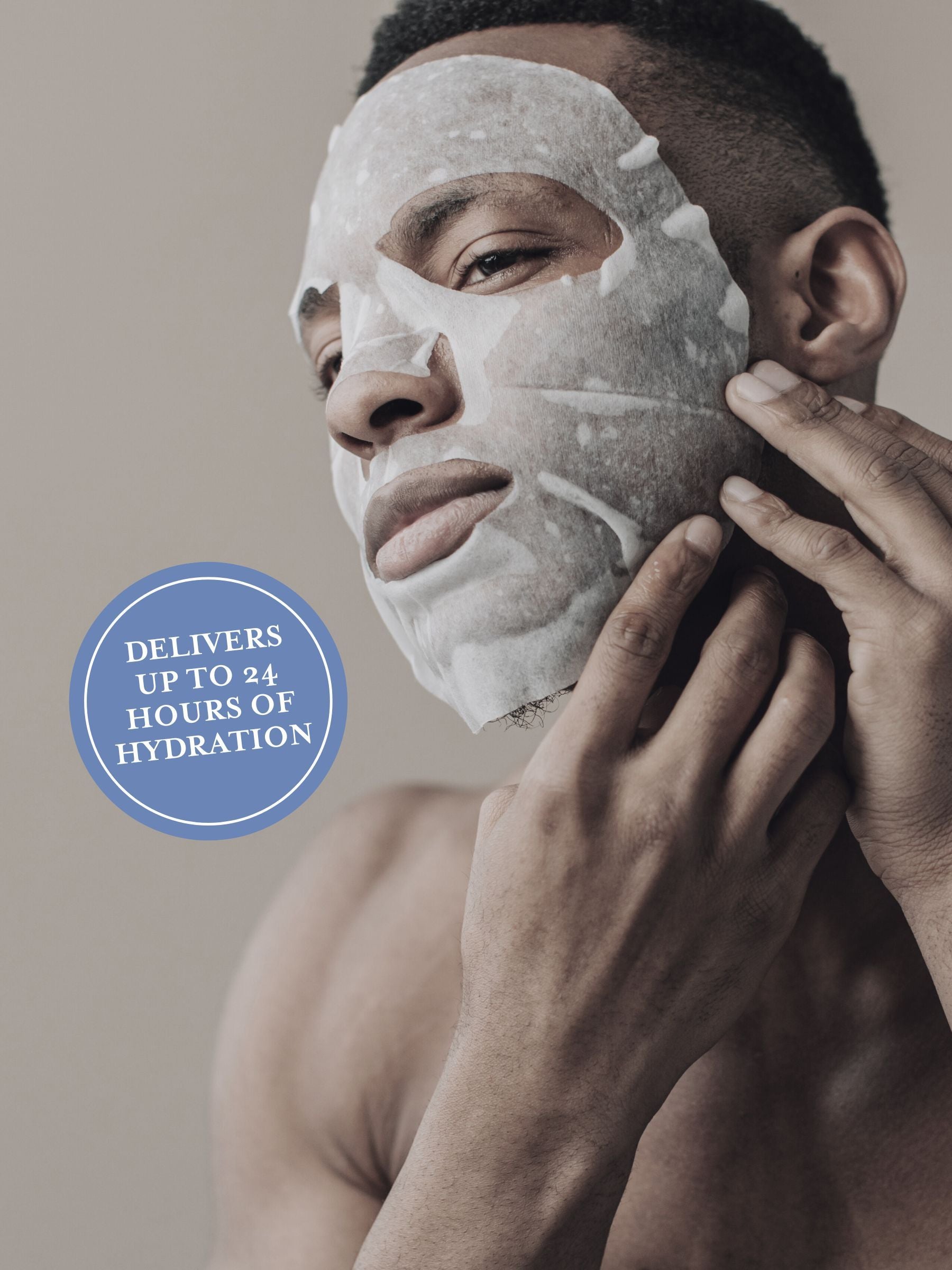 Daimon Barber Hydro Surge sheet mask 1 pack (British brand)