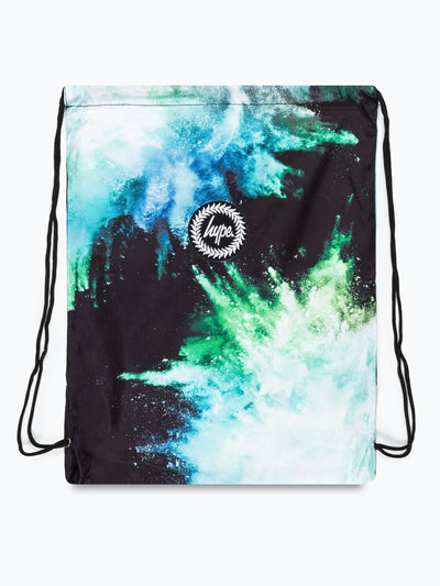 Next Hype Green Chalk Dust Drawstring Bag- Buy online at McGrocer