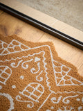 Cox & Cox gingerbread cottage doormat 65x40cm, imported from the UK