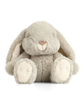 Mamas & Papas grey soft toy bunny with floppy ears - British product