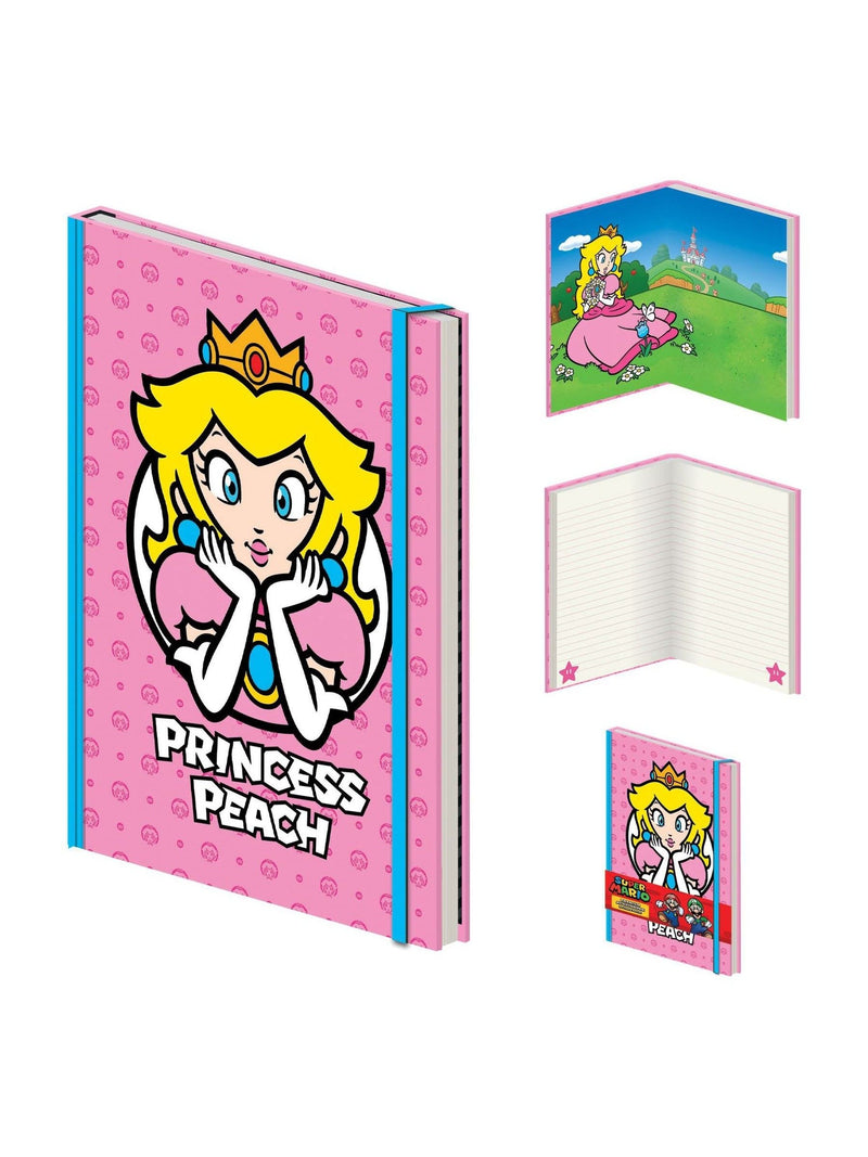 Pyramid International Princess Peach 40oz tumbler and notebook gift set, UK version
