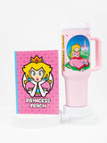 Pyramid International Princess Peach 40oz tumbler and notebook gift set, UK version