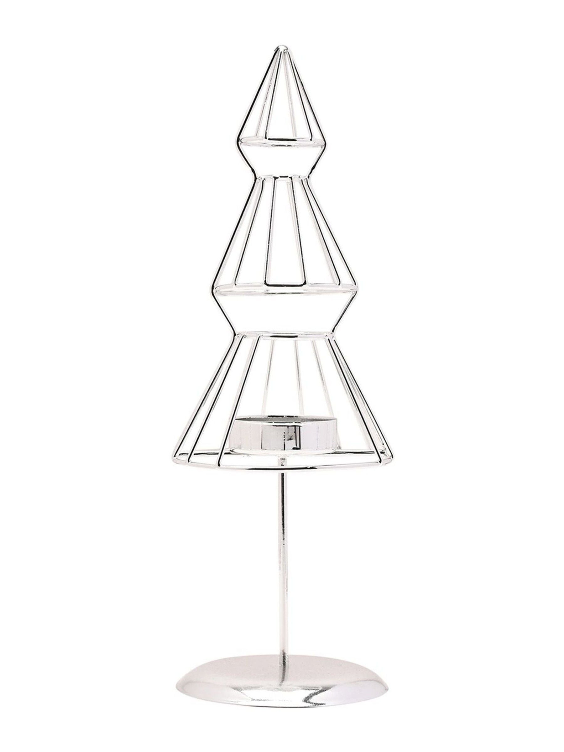 Widdop wire Christmas tree tealight holder, imported from the UK