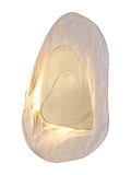 Searchlight brass and clear wall light - British product