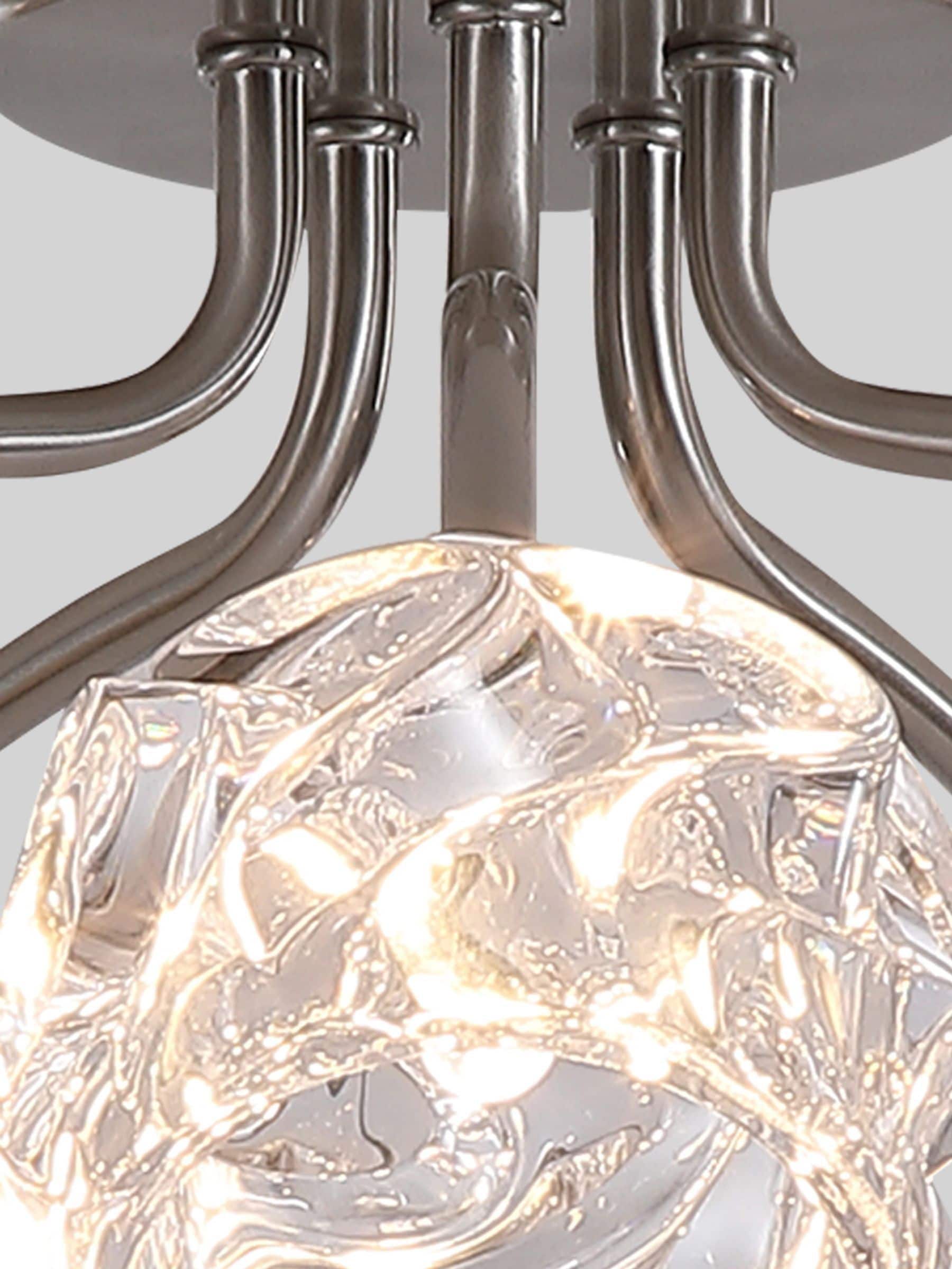 Searchlight flush ceiling light 5-light 60cm, UK version