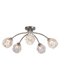 Searchlight flush ceiling light 5-light 60cm, UK version
