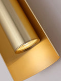 Searchlight gold 2-light wall light - British product