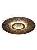 Searchlight Black Lumadisc flush ceiling light 41cm - British product