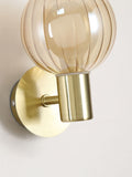 Searchlight wall light champagne brass 12.5cm, UK version