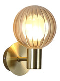 Searchlight wall light champagne brass 12.5cm, UK version