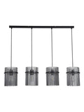 Searchlight black smoked glass bar pendant ceiling light, imported from the UK