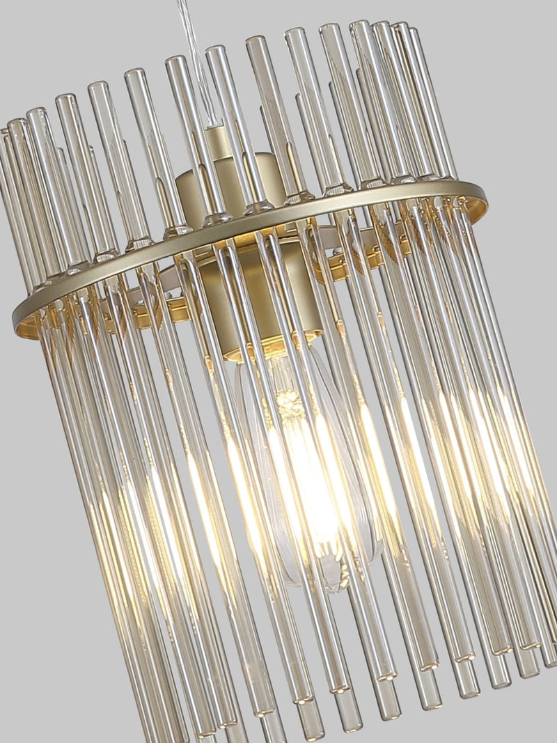 Searchlight champagne glass pendant light 120cm, imported from the UK