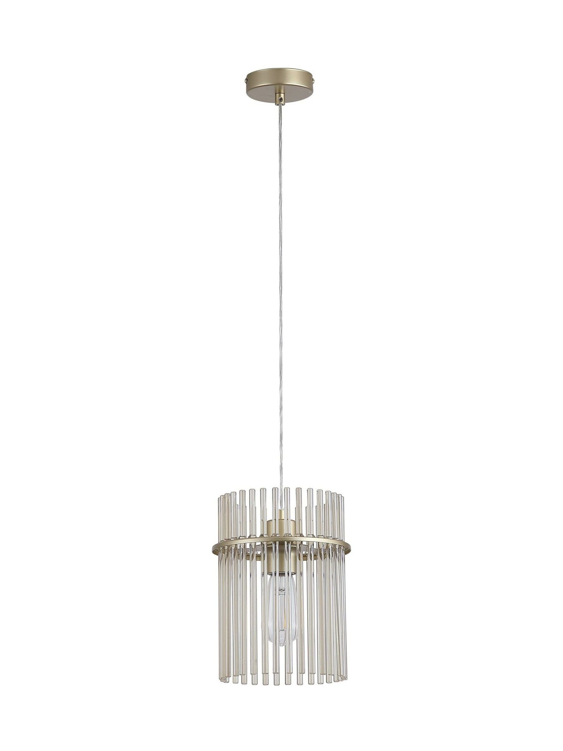 Searchlight champagne glass pendant light 120cm, imported from the UK