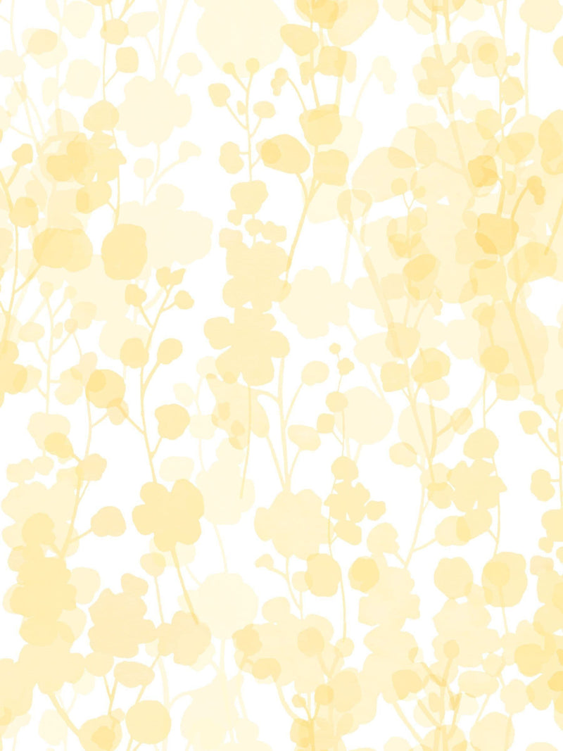 Ohpopsi Pale Teal Blossom Wallpaper Sample A4