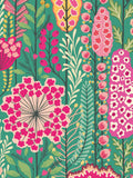 Ohpopsi Pistachio Mix Seedheads Apricot Mix Wallpaper Sample A4