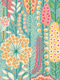 Ohpopsi Pistachio Mix Seedheads Apricot Mix Wallpaper Sample A4