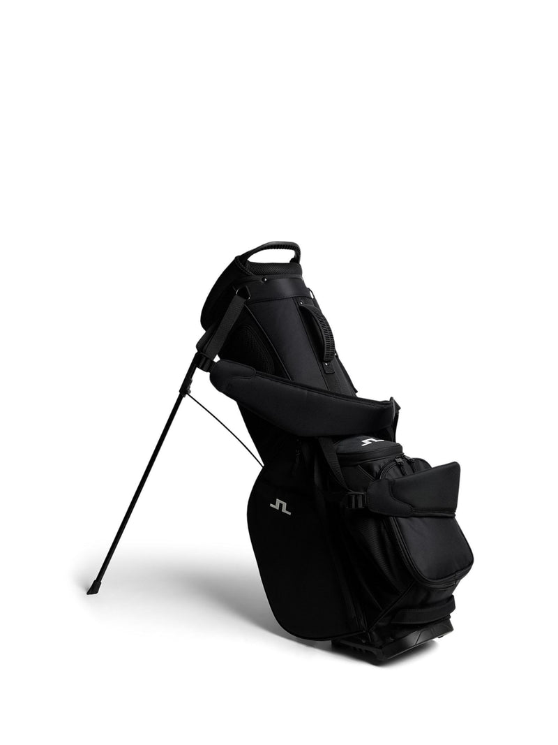 J.Lindeberg Black Flare golf bag, UK version