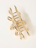 FatFace gold tone metal sun claw clip - British product
