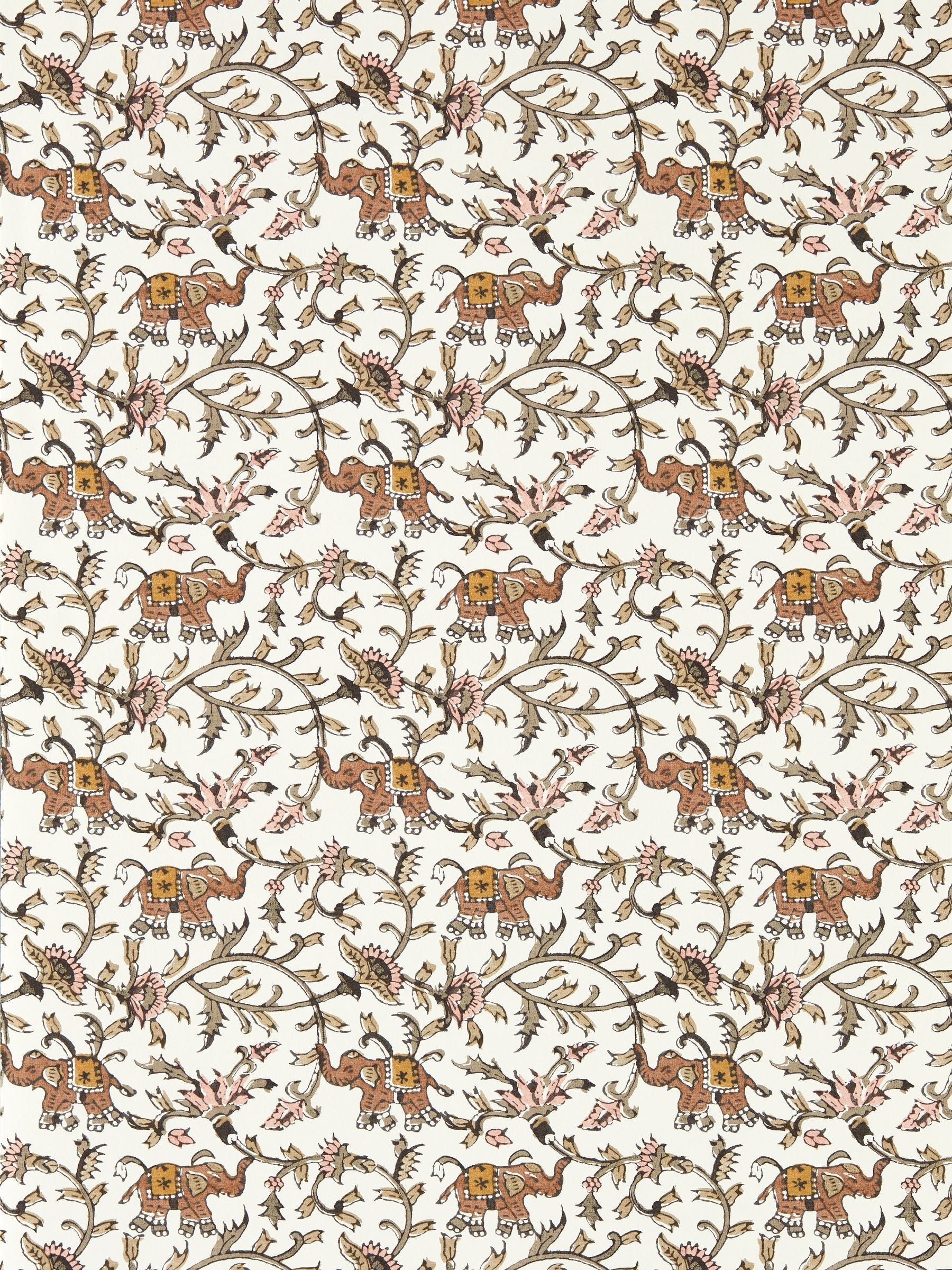 Clarke and Clarke Hathi wallpaper sample A4, UK version