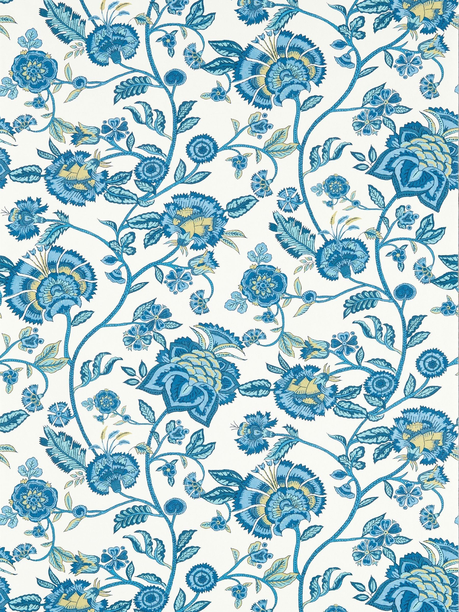 Clarke and Clarke wallpaper sample chintz design A4, imported from the UK