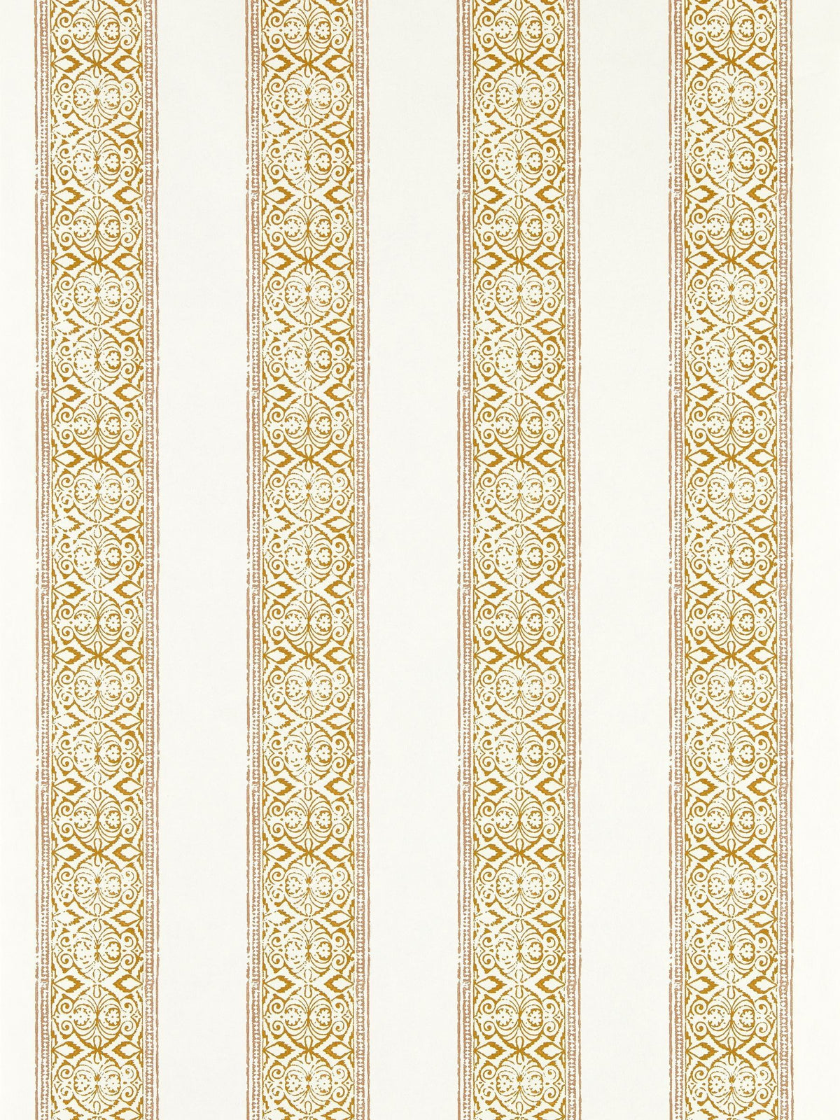 Clarke and Clarke Kalamkari wallpaper sample A4, UK version