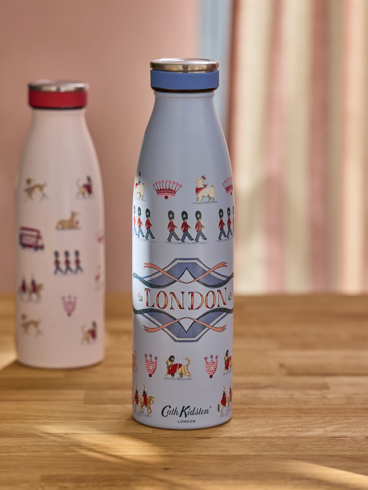 Cath Kidston Blue London Town bottle 460ml - British product