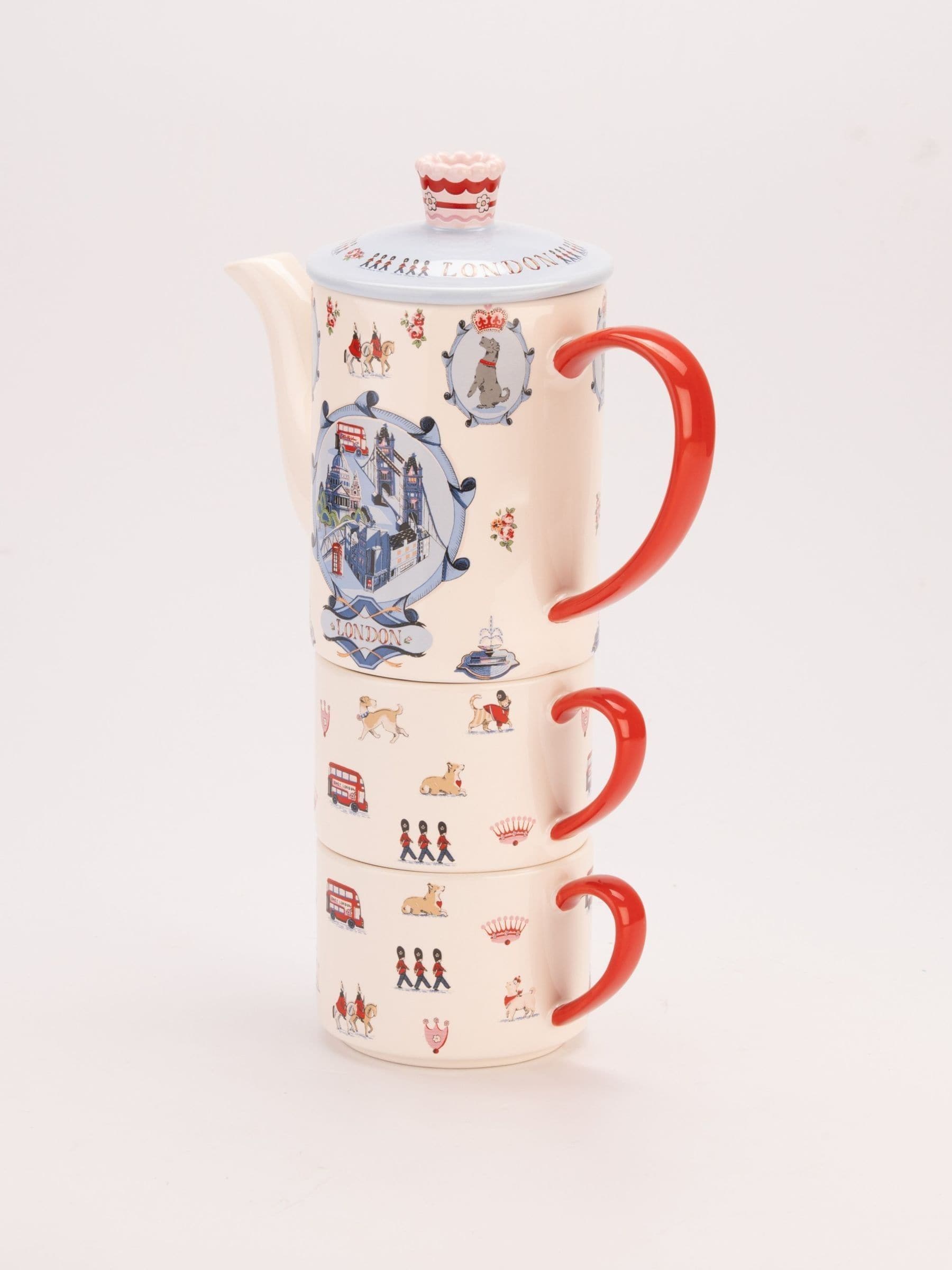Cath Kidston London Town tea for two set (British brand)