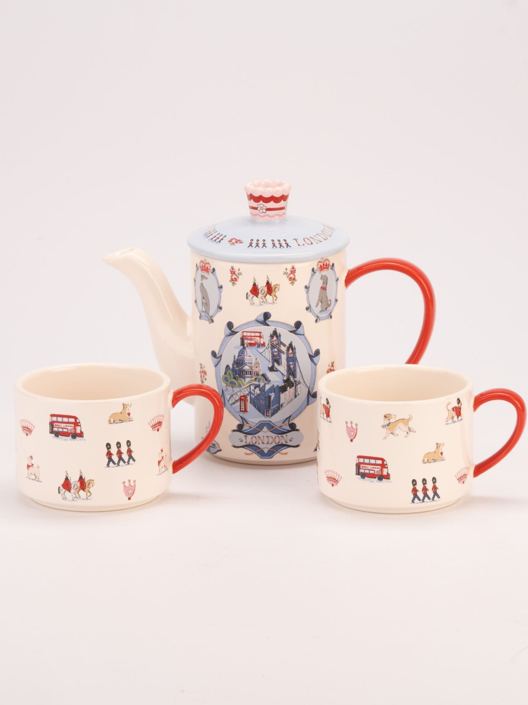 Cath Kidston London Town tea for two set (British brand)