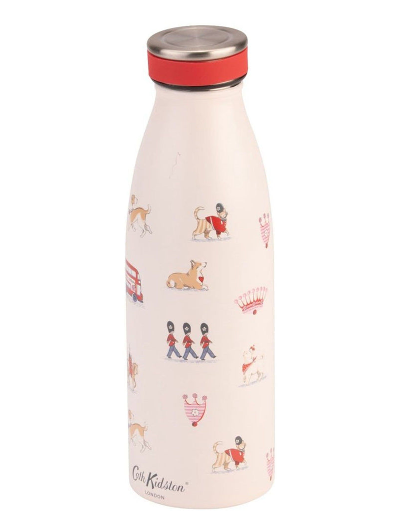 Cath Kidston Neutral London Town stainless steel bottle 350ml (British brand)