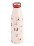 Cath Kidston Neutral London Town stainless steel bottle 350ml (British brand)