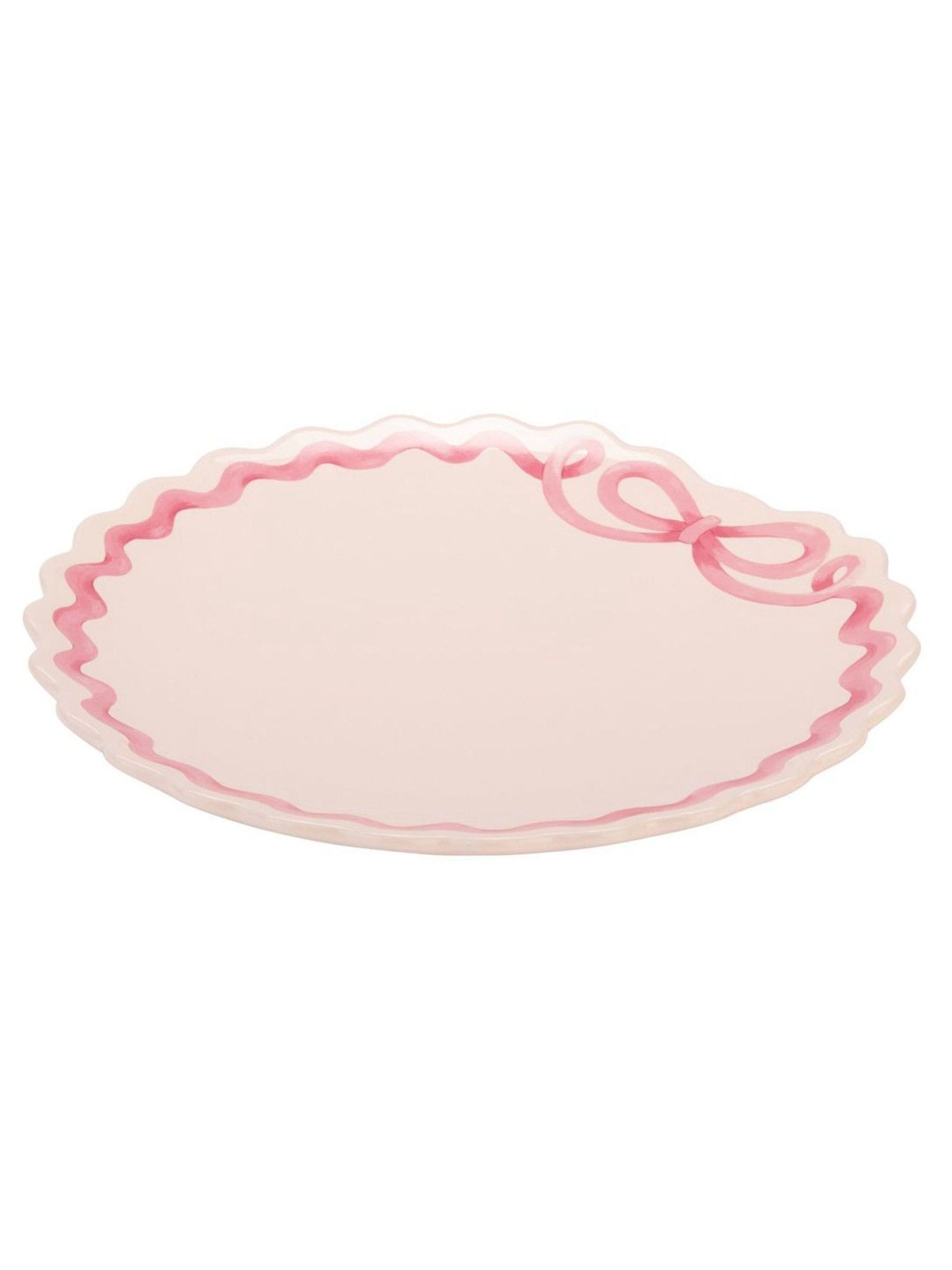 Cath Kidston Pink Spitalfields Silk dinner plates set of 4, UK version