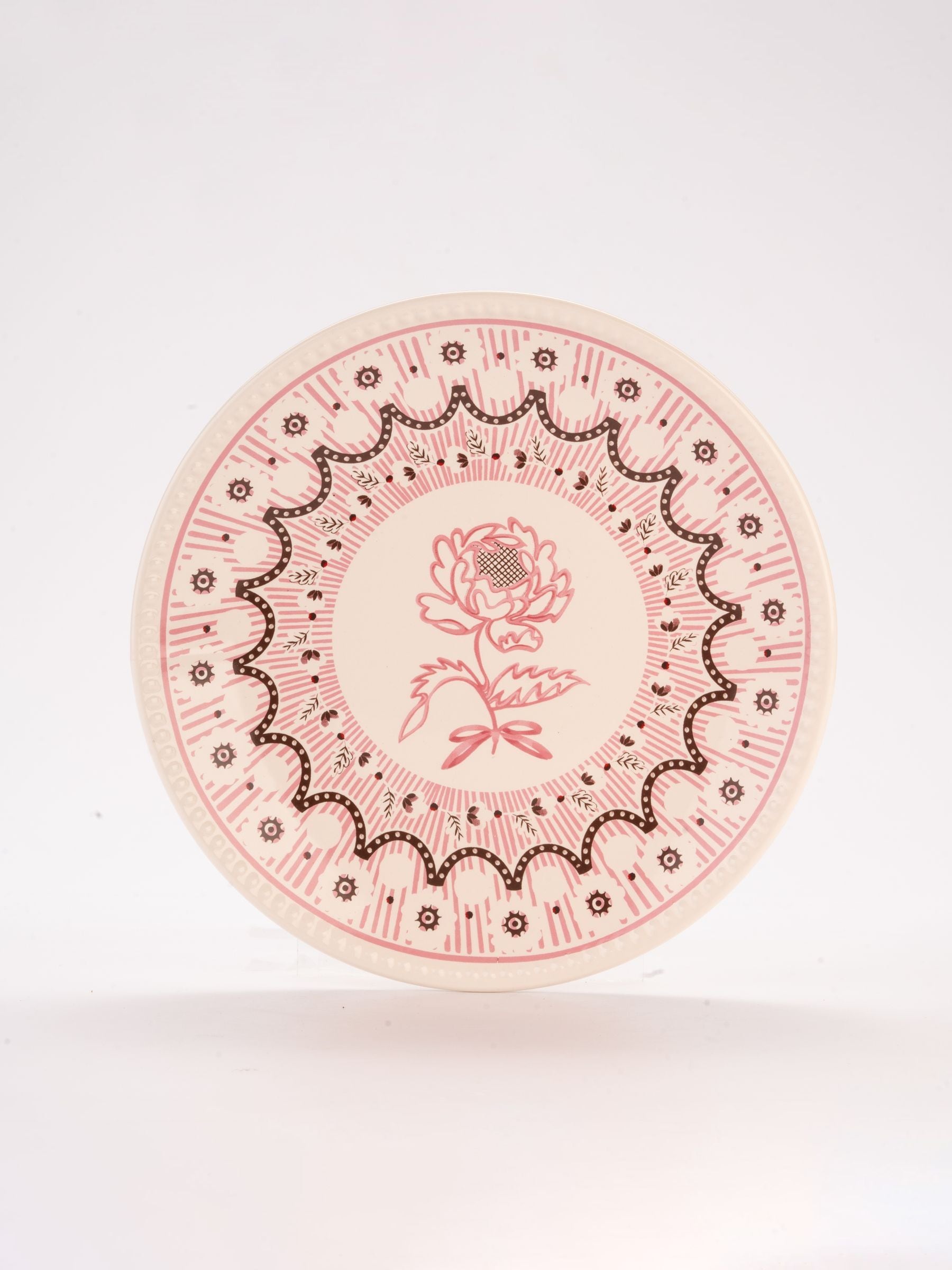 Cath Kidston pink floral side plates, imported from the UK
