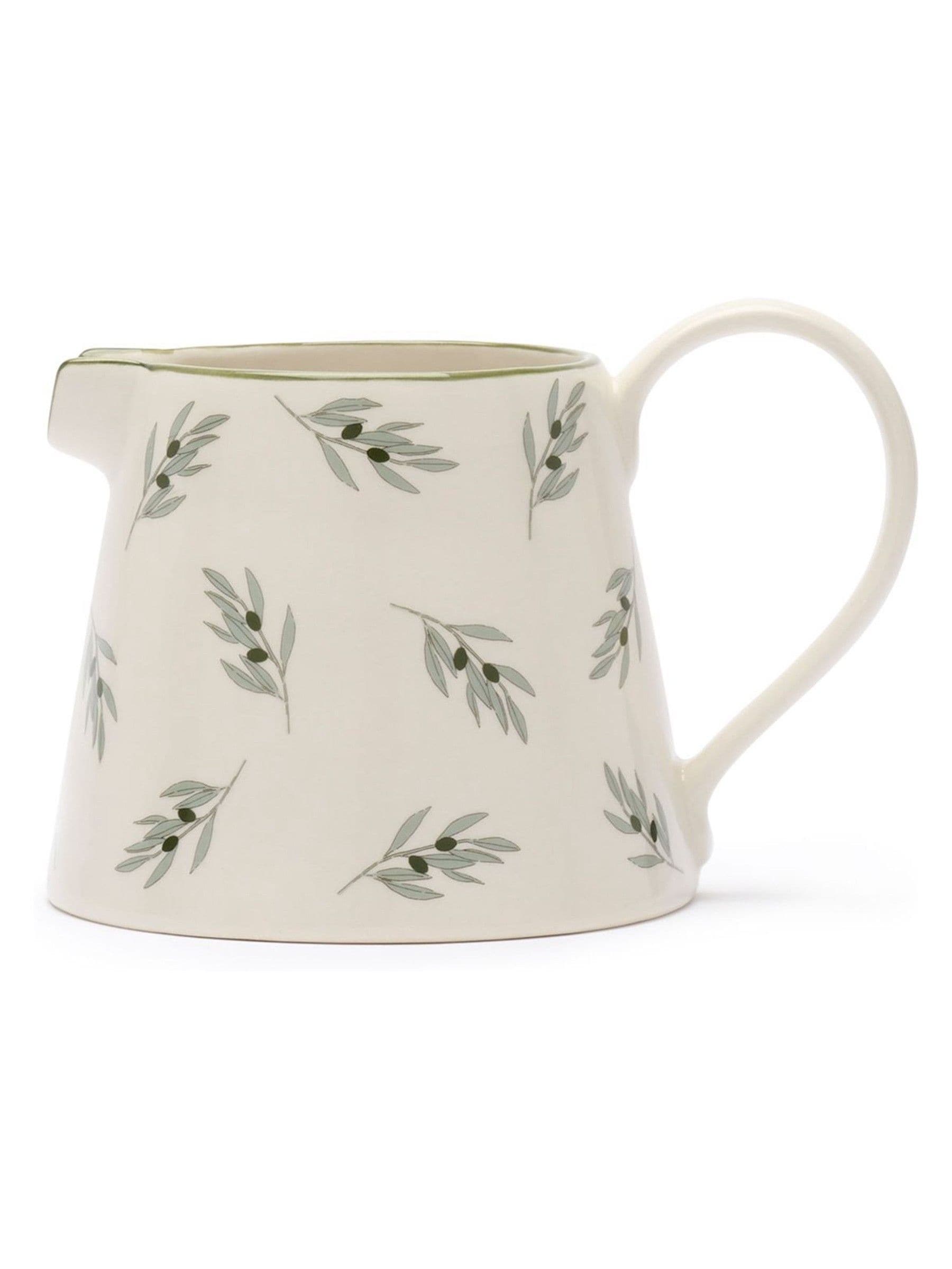 Sophie Allport stoneware jug Olive design 500ml, UK version