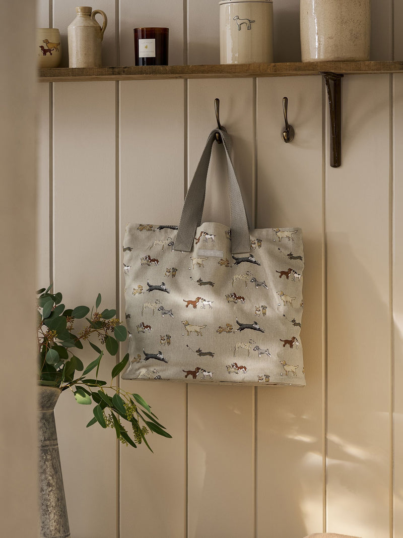Sophie Allport doggy daycare everyday bag natural stone (British brand)