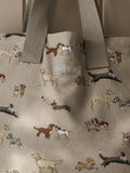 Sophie Allport doggy daycare everyday bag natural stone (British brand)