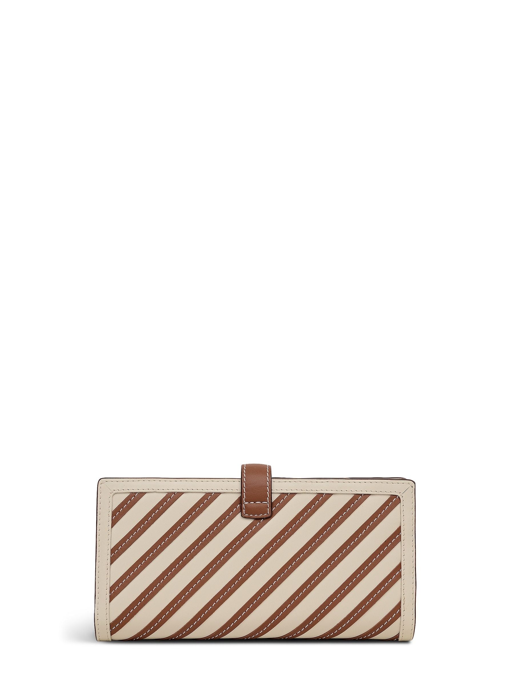 Radley White Willis Street Stripe leather wallet, UK version