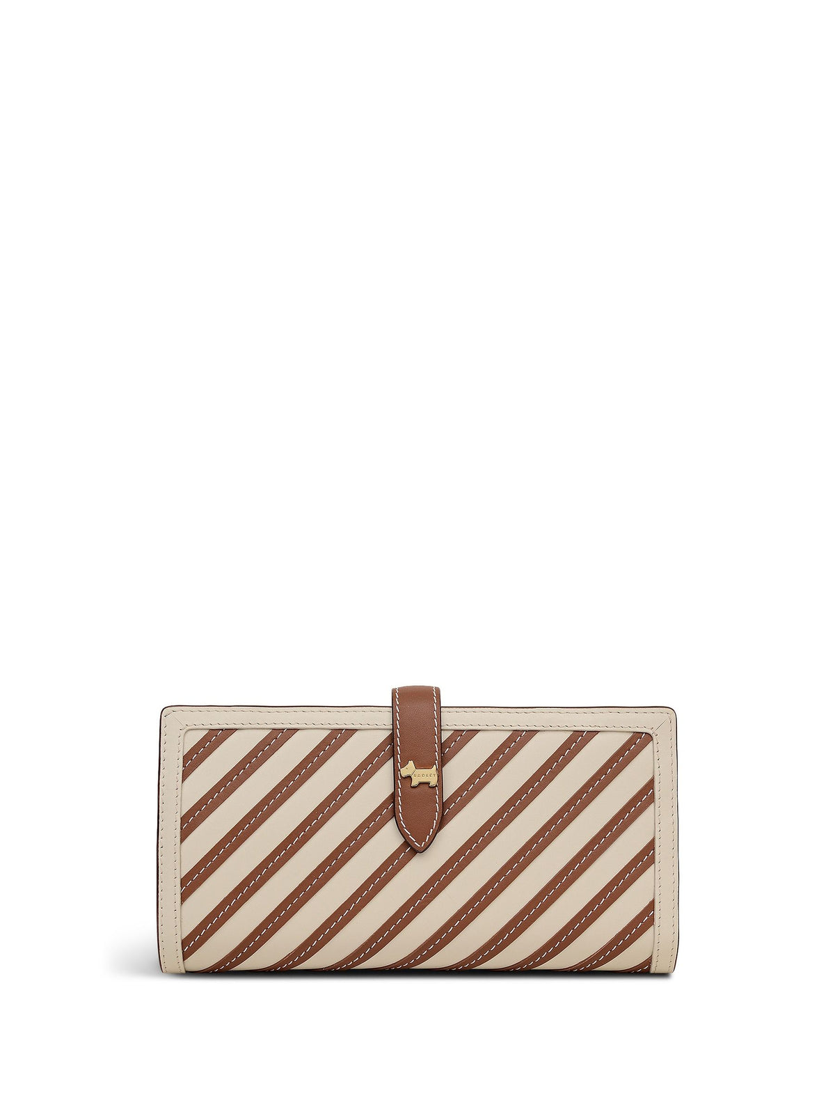 Radley White Willis Street Stripe leather wallet, UK version