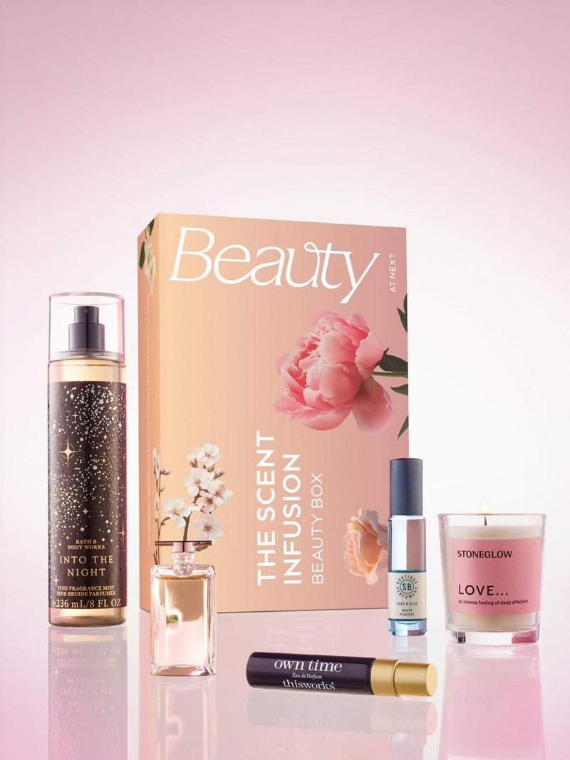 Scent Infusion Beauty Box with five fragrances - British product
