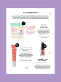 Next Happy Birthday Beauty Box full-size products, UK version