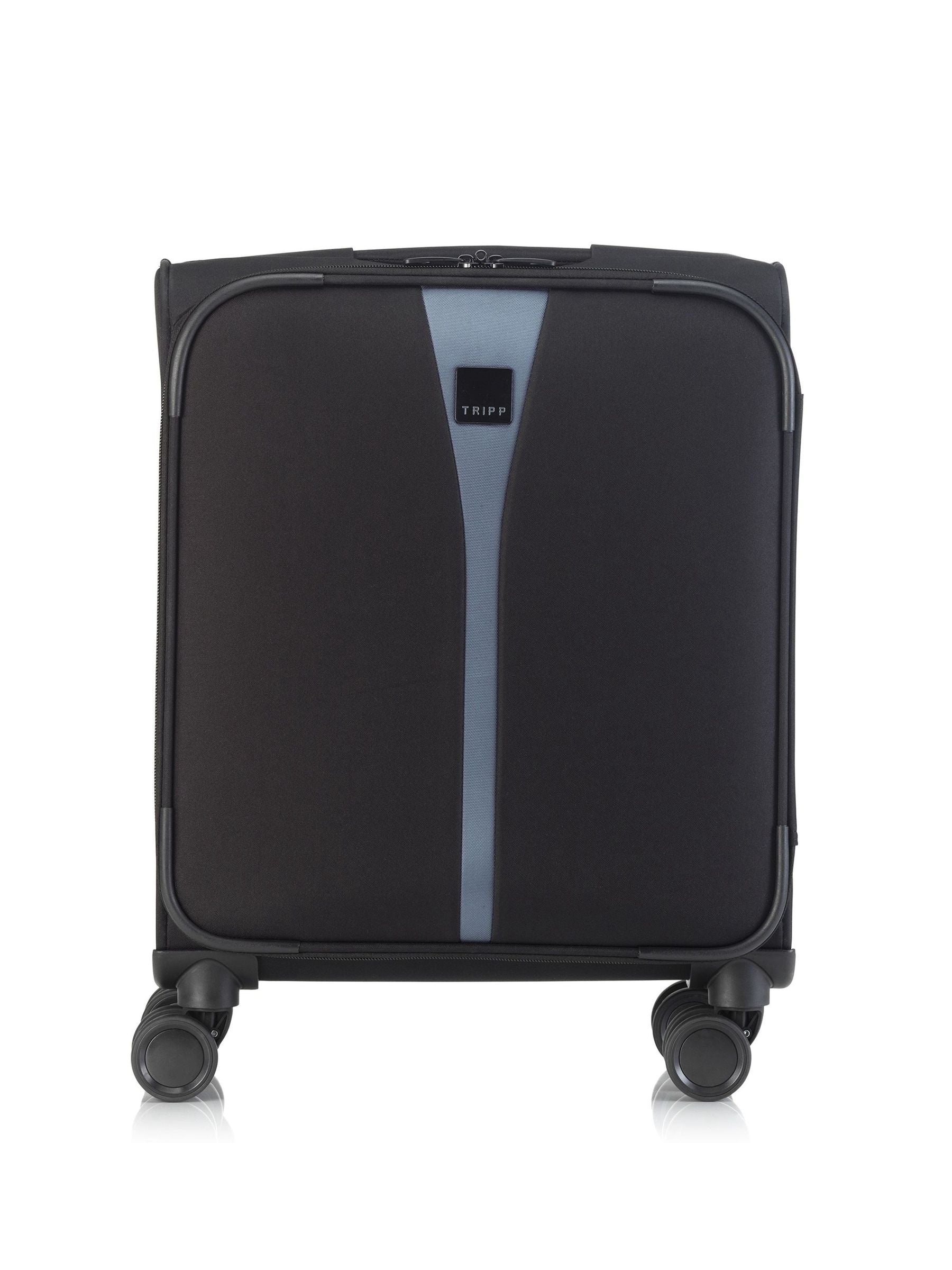 Tripp Black Superlite cabin suitcase, UK version